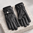 Vokre Full-Grain Leather Winter Gloves