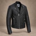 Vokre Classic Mens Leather Jacket