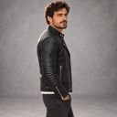 Vokre Classic Mens Leather Jacket